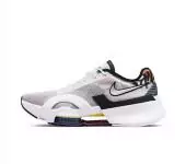 nike hommes air zoom superrep 3 pas cher white black